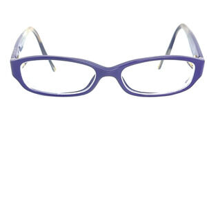 Coach HC6001 Emily 5119 Small Purple Rectangle Eyeglasses Frame 50-15 135 H16040